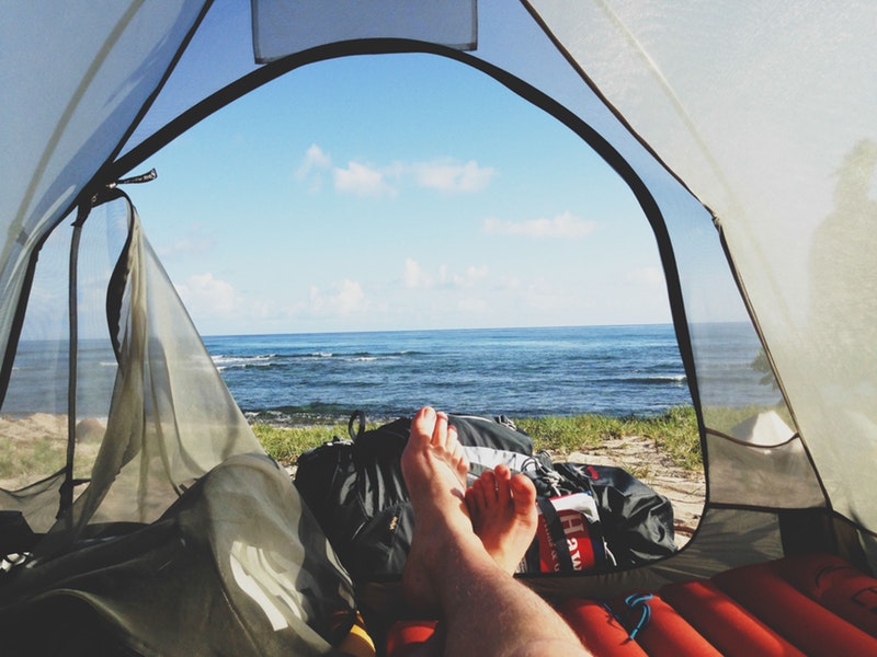 Prøv en spændende campingplads